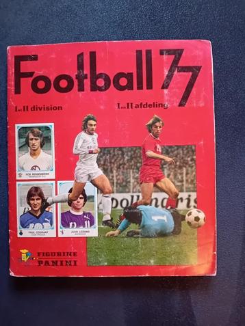 panini stickerboek Football 77 beschikbaar voor biedingen