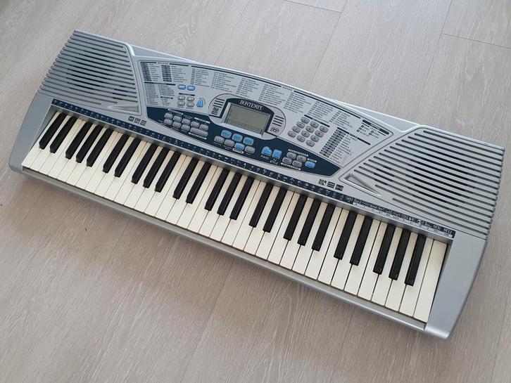 Keyboard 5 octaven Bontempi Compleet, Muziek en Instrumenten, Keyboards, Zo goed als nieuw, 61 toetsen, Ophalen