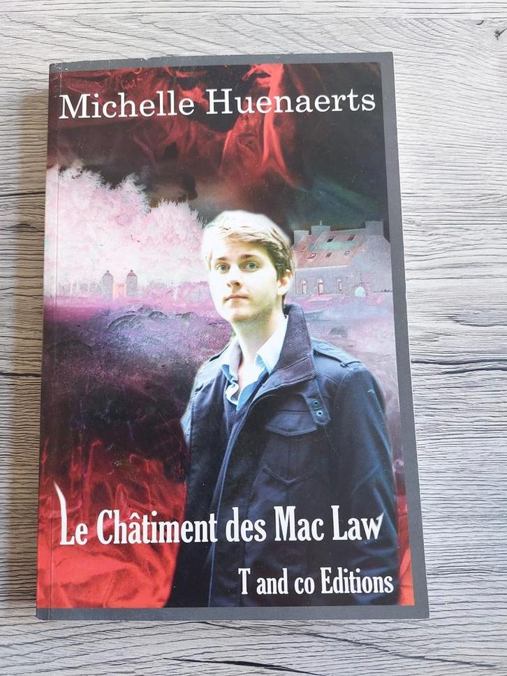 Michelle Huenaerts Le châtiment des Mac Law, Boeken, Detectives, Zo goed als nieuw, Ophalen