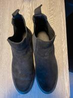 Bottines Chelsea Ted Baker en nubuck noir taille 42, Bottes, Comme neuf, Enlèvement, Noir