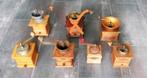 Lot van 6stuks oude/antieke koffiemolens, Ophalen of Verzenden, Gebruikt