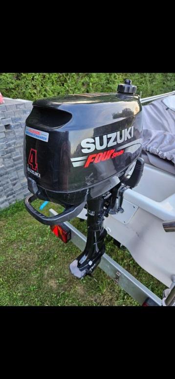 Suzuki 4pk viertakt kortstaart Uitstekende staat beschikbaar voor biedingen