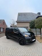 Opel Vivaro 2.0HDI Dubbele Cabine Lichte Vracht, Auto's, Bestelwagens en Lichte vracht, 4 deurs, Stof, Zwart, Bedrijf