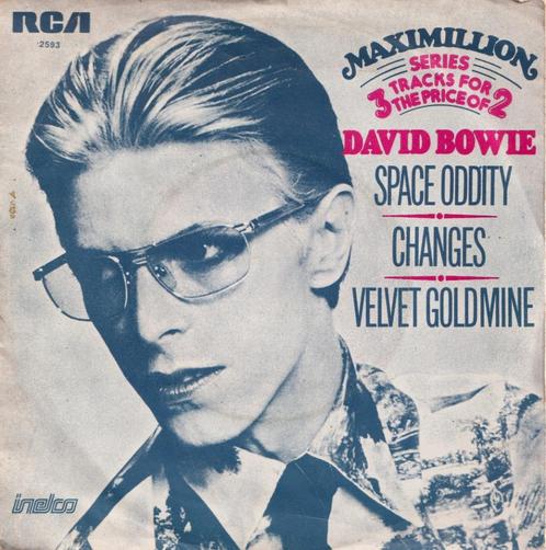David Bowie – Space Oddity / Changes / Velvet goldmine - EP, Cd's en Dvd's, Vinyl Singles, Gebruikt, EP, Pop, 7 inch, Ophalen of Verzenden
