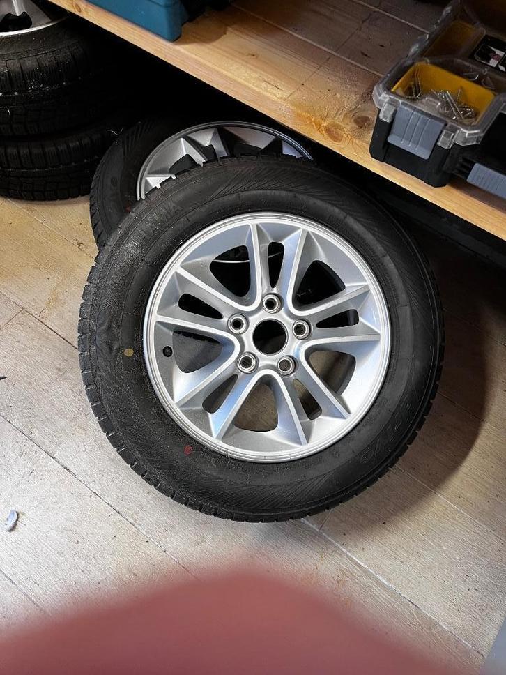 Winterbanden op LM-velgen voor Hyundai/Kia 195/65/15, Auto-onderdelen, Banden en Velgen, Banden en Velgen, Winterbanden, 15 inch