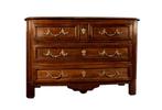 Gebogen dressoir uit de Régence-periode met vier laden, Antiek en Kunst, Ophalen of Verzenden
