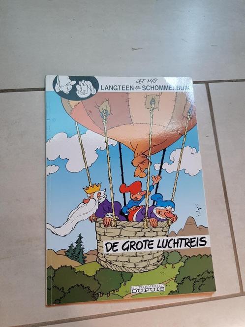 Langteen en Schommelbuik: De grote luchtreis (Jef Nys), Boeken, Stripverhalen, Zo goed als nieuw, Eén stripboek, Ophalen of Verzenden