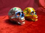 Handgemaakte Decoratieve mexicaanse Schedels, Ophalen of Verzenden, Zo goed als nieuw