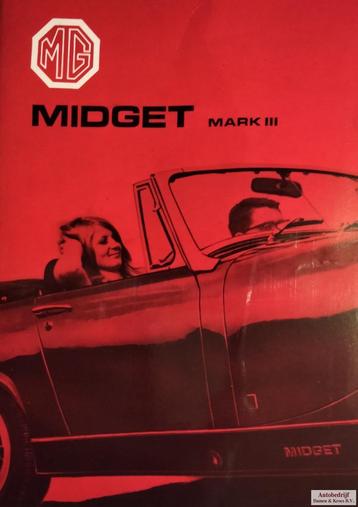 Handboek MG Midget Mark III AKD7883 (Engelstalig)