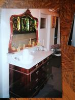 Commode met marmer en spiegel (+2 bijhorende nachtkastjes), Ophalen