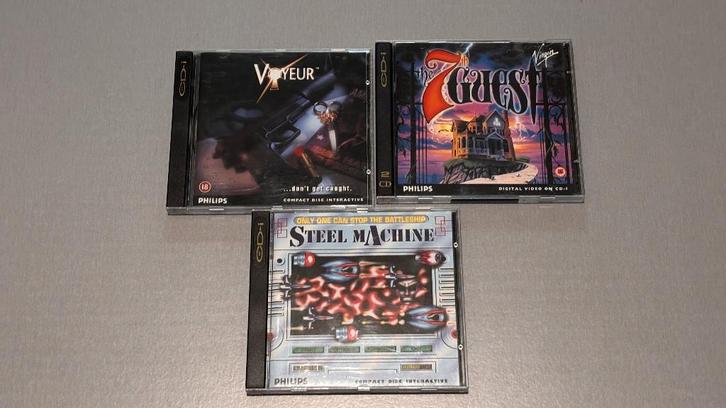 Lot Philips CD-i games – compleet, Games en Spelcomputers, Games | Overige, Zo goed als nieuw, Ophalen of Verzenden