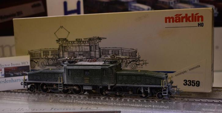 Märklin 3359 E-Lok Be 6/8 III Krokodil 13303 SBB, verschneit, Hobby en Vrije tijd, Modeltreinen | H0, Gebruikt, Locomotief, Wisselstroom