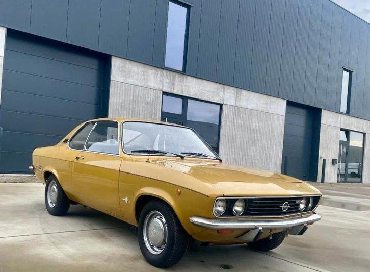 OPEL MANTA S 1.6 -1974, Autos, Opel, Entreprise, Achat, Manta, Essence, Coupé, Boîte manuelle, Enlèvement