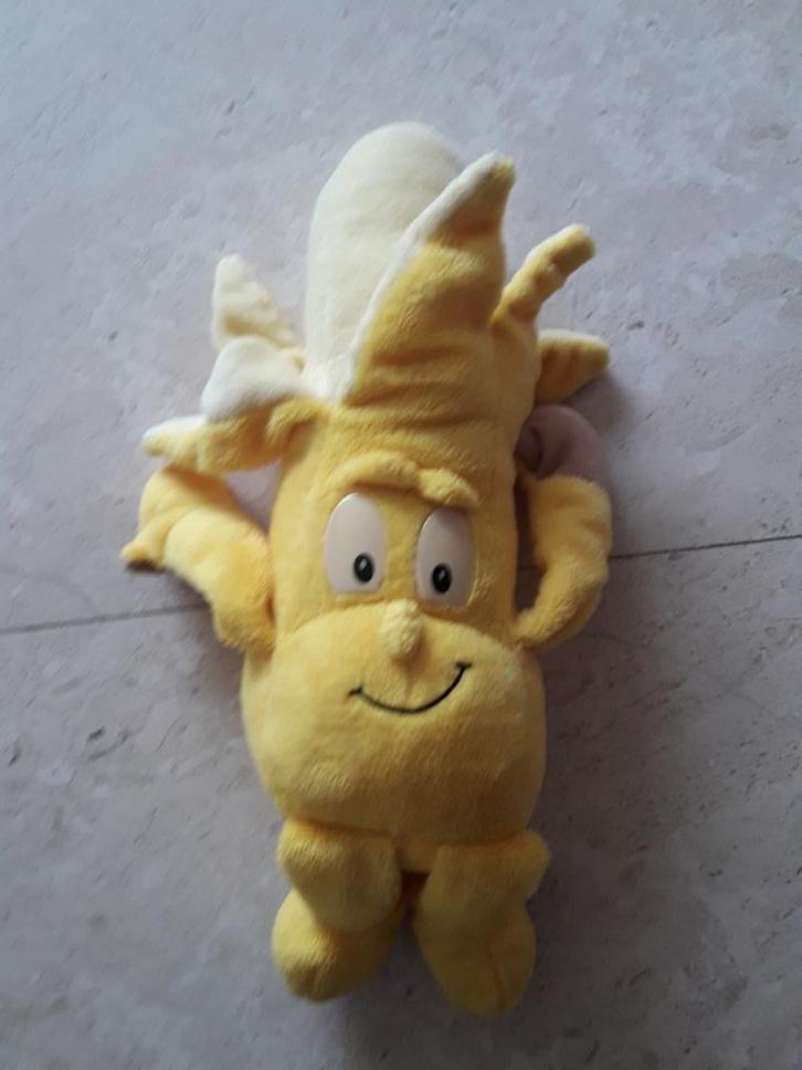 Knuffel banaan Goodness gang, Kinderen en Baby's, Speelgoed | Knuffels en Pluche, Zo goed als nieuw, Overige typen, Ophalen of Verzenden