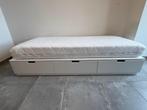 bed, Ophalen, Gebruikt, Eenpersoons, Wit