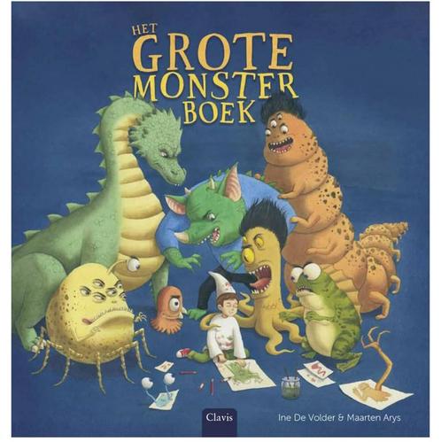 Het grote monsterboek - clavis - prentenboek, Boeken, Kinderboeken | Kleuters, Nieuw, 4 jaar, Ophalen of Verzenden
