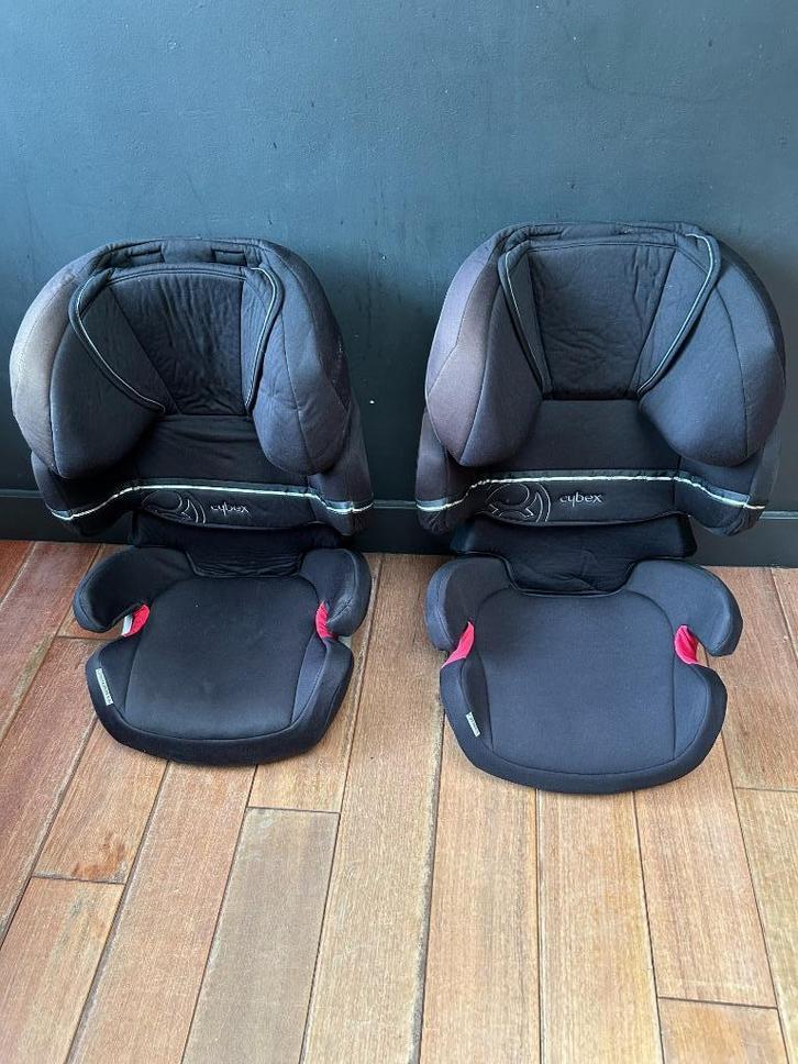2x Cybex Kinderstoel + stoelbeschermers, Kinderen en Baby's, Kinderstoelen, Zo goed als nieuw, Meegroeistoel, Ophalen
