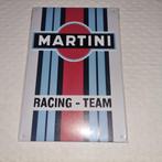 Bordje MARTINI RACING-TEAM 20cmx30cm, Ophalen of Verzenden