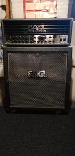 ENGL E640 invader 150 + E412 vintage 30 cabinet + footswitch, Ophalen, Gebruikt, 100 watt of meer