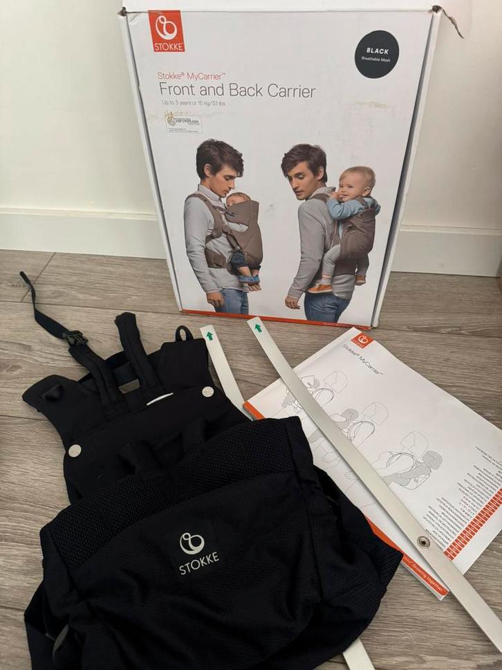 Stokke draagzak, Kinderen en Baby's, Babydragers en Draagdoeken, Zo goed als nieuw, Draagzak, Ophalen of Verzenden