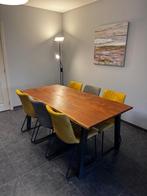 Massief acaciahouten eetkamertafel – 180 cm, Maison & Meubles, 150 à 200 cm, Cinq personnes ou plus, Comme neuf, Enlèvement