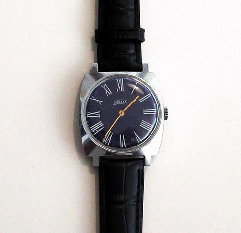 Vintage ZIM (Pobeda) mechanisch horloge van de jaren 80., Antiek en Kunst, Curiosa en Brocante, Ophalen of Verzenden