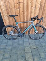 racefiets, Fietsen en Brommers, Fietsen | Racefietsen, Carbon, 10 tot 15 versnellingen, Heren, Zo goed als nieuw