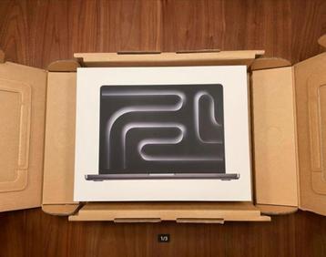 Nieuwe MacBook Pro 14" M4 16GB 512GB nog geseald!! beschikbaar voor biedingen