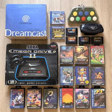 Sega Consoles + Spellen  beschikbaar voor biedingen