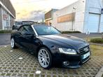 AUDI A5 CABRIO *2L TDI * GARANTIE, Auto's, 4 cilinders, Cabriolet, Zwart, Bedrijf