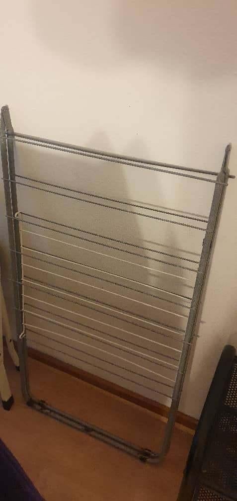 Étendoir à linge pliable en métal – solide et pratique, Jardin & Terrasse, Sèche-linge & Lave-linge, Enlèvement