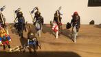 Playmobil Koningsridders - 8 figuren - 6 paarden, Enlèvement ou Envoi