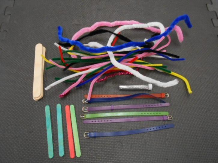 knutselmateriaal, Hobby en Vrije tijd, Knutselen, Gebruikt, Materiaal, Ophalen of Verzenden