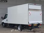 Iveco Daily 35C16 Laadklep Dubbellucht Bakwagen 160PK Airco, Auto's, Bestelwagens en Lichte vracht, Gebruikt, Euro 6, Iveco, Wit