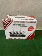 Nieuwe 5MP cctv beveiligingscamera set van 4, Audio, Tv en Foto, Videobewaking, Ophalen, Nieuw, Binnencamera