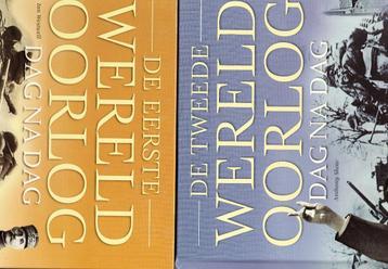 De eerste Wereldoorlog + De tweede Wereldoorlog (2 boeken) disponible aux enchères