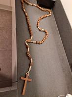 Grote houten paternoster., Ophalen of Verzenden, Nieuw, Sieraad, Christendom | Katholiek