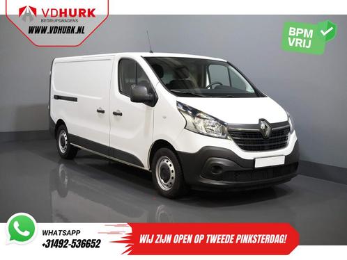 Renault Trafic 2.0 dCi 120 pk L2 3 Pers./ Keyless/ Airco/ PD, Auto's, Bestelwagens en Lichte vracht, Bedrijf, ABS, Airconditioning