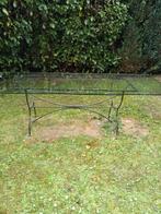 Tuintafel, Ophalen, Gebruikt, Rechthoekig, Metaal