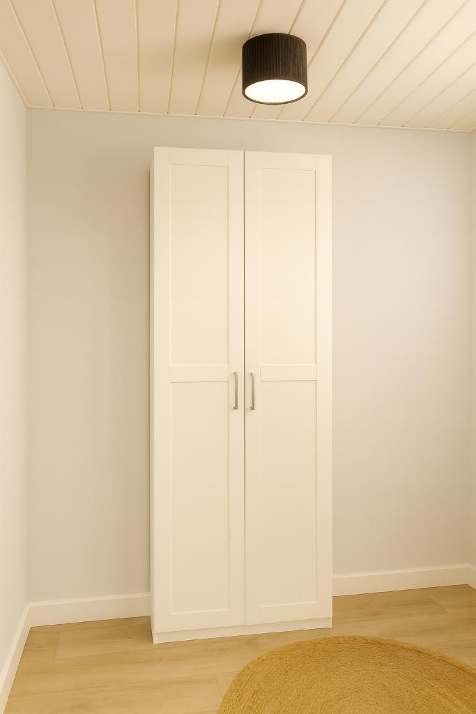 Witte Ikea Kast met Deuren & Planken🔥207 × 100 × 60 cm🔥, Huis en Inrichting, Kasten | Kleerkasten, Gebruikt, Met lade(s), Met deur(en)