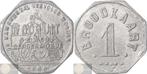Broodpenning 1880 Vooruit afdeling Dendermonde, Postzegels en Munten, Penningen en Medailles, Ophalen of Verzenden