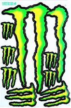 Monster Energy stickersheet stickerset stickervel stickers, Motoren, Ophalen of Verzenden