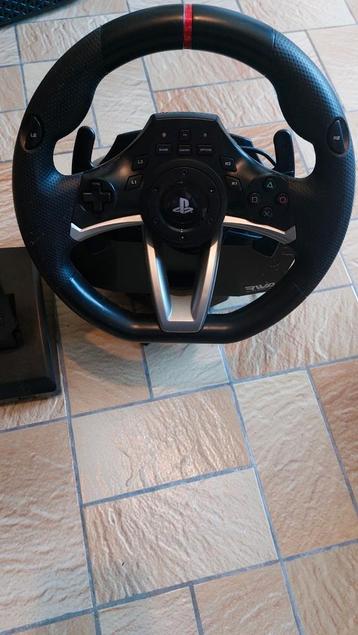 Hori stuur playstation met pedalen, Enlèvement ou Envoi, Comme neuf