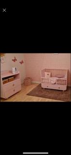 Babykamer roze, Kinderen en Baby's, Kinderkamer | Complete kinderkamers, Jongetje of Meisje, Zo goed als nieuw, Ophalen