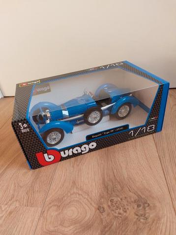 Bugatti Type 59 1934 1/18 Burago beschikbaar voor biedingen