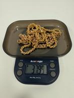 Lot gouden sieraden (38 g 14 k), Handtassen en Accessoires, Antieke sieraden, Ophalen, Goud, Ketting