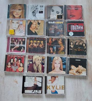 Pakket van 44 cd albums en 13 cd singles beschikbaar voor biedingen