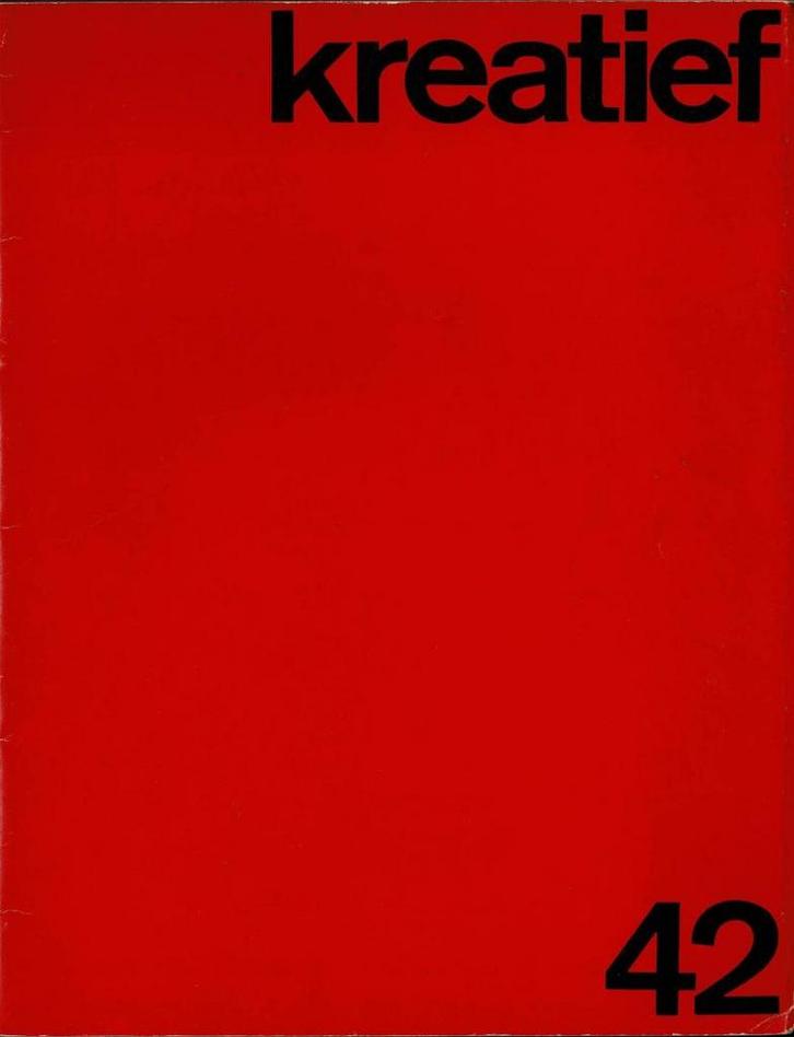 Kreatief. Vierde Jaargang. Nummer 2. mei 1970, Boeken, Kunst en Cultuur | Beeldend, Gelezen, Ophalen of Verzenden