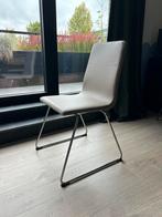 beige LILLÅNÄS eetkamerstoel - ikea (6 beschikbaar), Ophalen, Bruin, Leer, Zo goed als nieuw