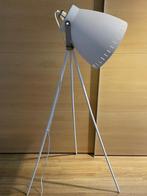 Tripod witte vloerlamp, Maison & Meubles, Lampes | Lampadaires, Enlèvement, 100 à 150 cm, Utilisé